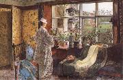 Atkinson Grimshaw Spring oil painting artist